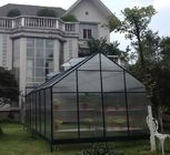 कृषि, पर्यावरण हितैषी गार्डन हाउस के लिए डबल दरवाजा पाउडर लेपित शौक ग्रीनहाउस किट