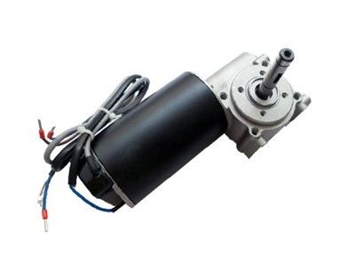 एनकोडर 24VDC 100W के साथ दरवाजा मोटर, काला फिसलने के लिए डीसी मोटर गियर
