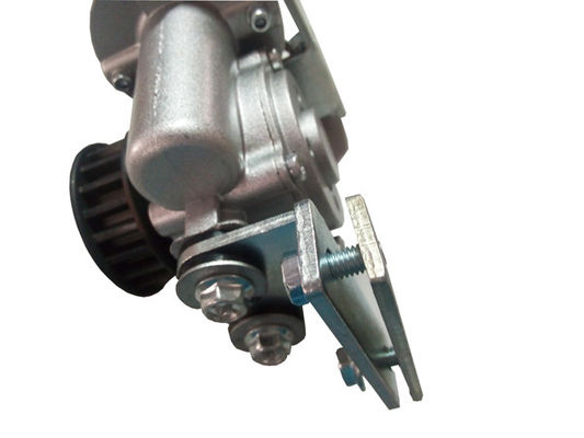 दरवाजा प्रणाली 24VDC 75W 4200rpm अनुपात के लिए 350 मिमी लाइन लंबी नीले रंग कोटिंग दरवाजा खोलने मोटर