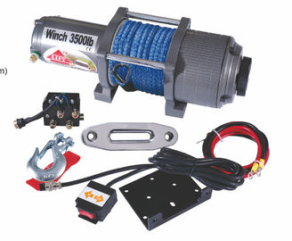 ग्रहों गियर 3500 पौंड रस्सी एटीवी इलेक्ट्रिक चरखी / Winches