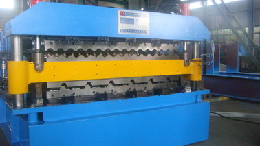मशीन 5.5 किलोवाट PLC नियंत्रण बनाने IBR और नालीदार डबल लेयर रोल
