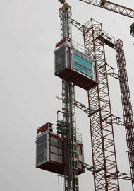 इलेक्ट्रिक रैक और पंख काटना Hoists निर्माण / लिफ्ट 3200kg उच्च दक्षता