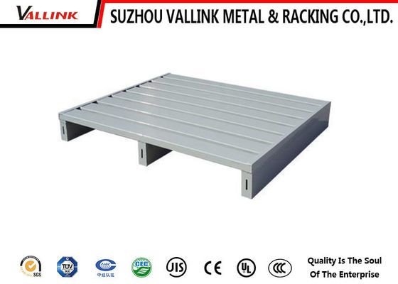 पहले से शर्त स्टोर रूम के लिए 2 रास्ता एंट्री वेल्डेड Galvanizing इस्पात pallets