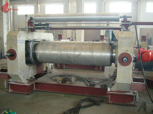 Φ610 x1830mm दो रोल खुले मिल मिश्रण गियर ट्रांसमिशन के साथ युग्मन