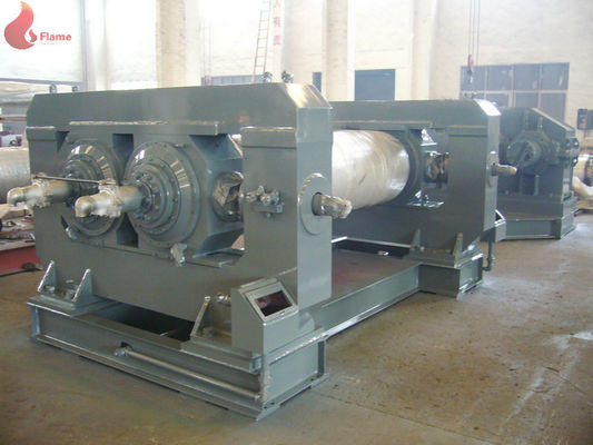 Φ610 x1830mm दो रोल खुले मिल मिश्रण गियर ट्रांसमिशन के साथ युग्मन