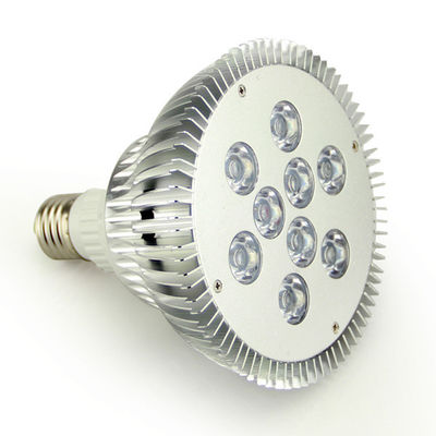 IP44 1W उच्च शक्ति Epistar चिप PAR38 लाल नीला प्रकाश बल्ब, 30/60/90 डिग्री बढ़ने एलईडी